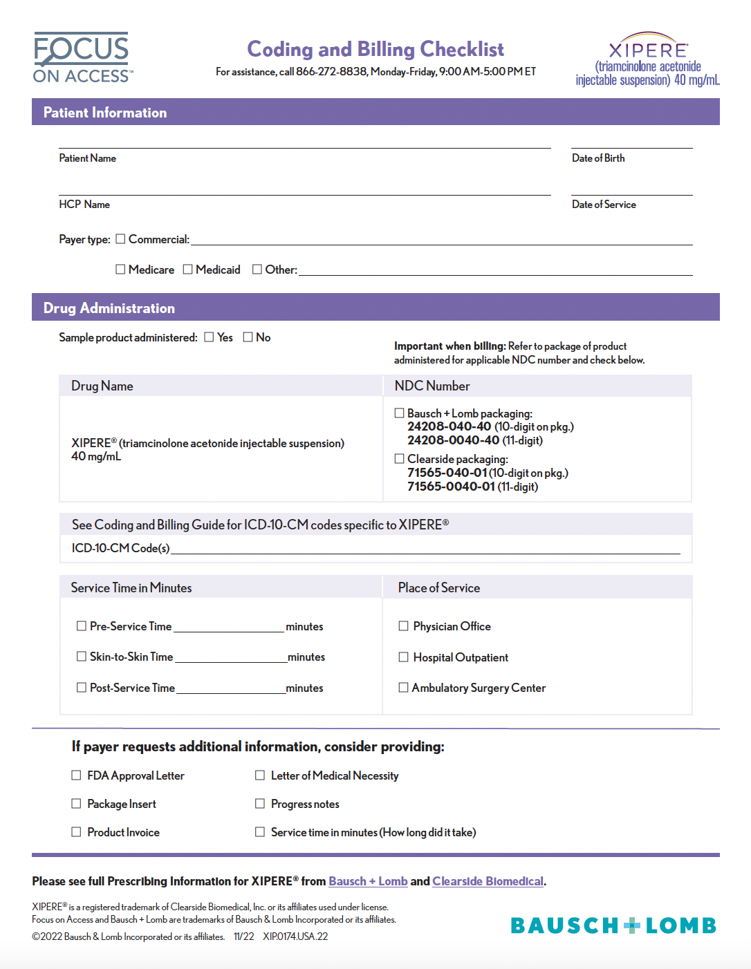Coding + Billing Checklist pdg