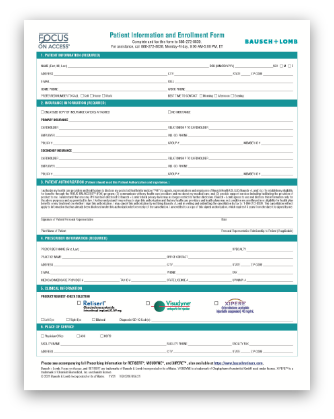 FOA Program Enrollment Form pdf